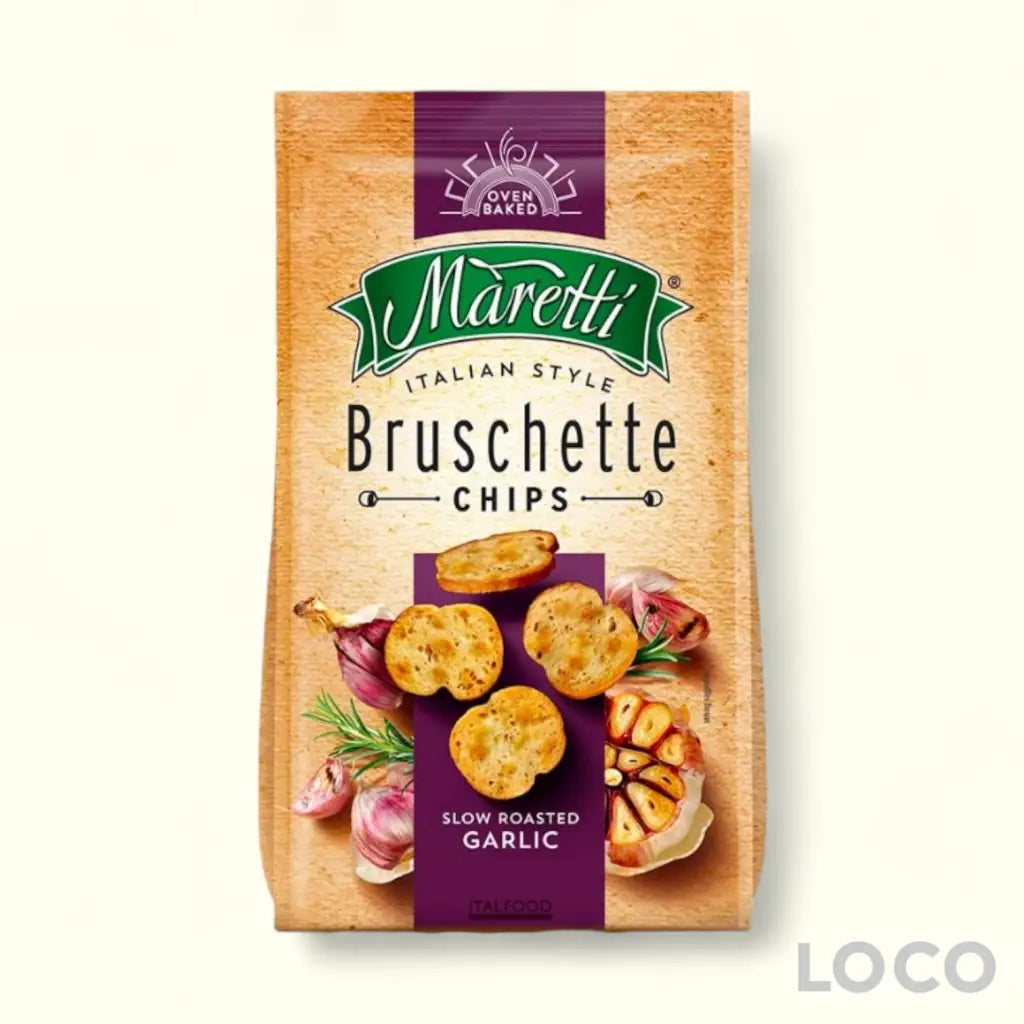BC Maretti Bruchette Chips 70G - Garlic
