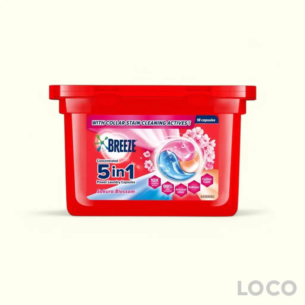 Breeze Capsules 5In1 189G - Laundry