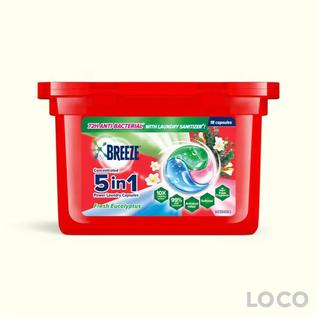 Breeze Capsules 5In1 189G - Laundry