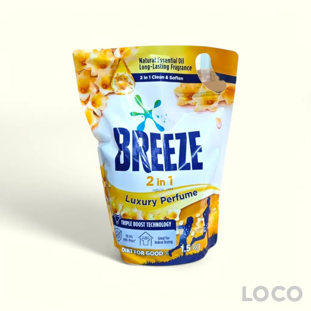 Breeze Liquid Refill 1.5kg - Lux Perfume 1.5kg - Laundry
