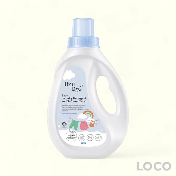 BzuBzu Baby Laundry Detergent and Softener 2-in-1 1L
