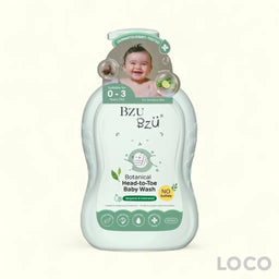 BzuBzu Botanical Head-to-Toe Baby Wash Bergamot & Cedarwood