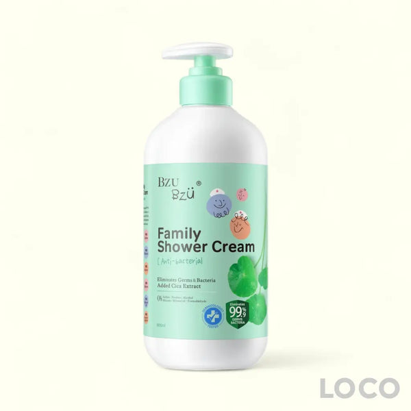 BzuBzu Family Shower Cream 800ml - Antibacterial