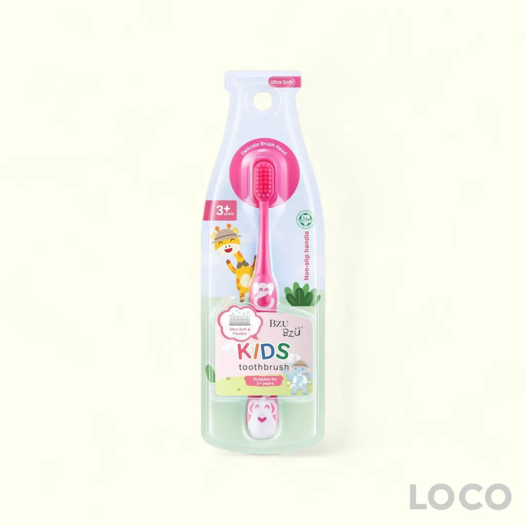 BzuBzu Kids Toothbrush - Pink