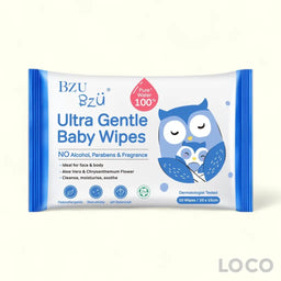 BzuBzu Ultra Gentle Baby Wipes 10 Wipes
