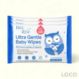 BzuBzu Ultra Gentle Baby Wipes 10 Wipes x3 Value Pack