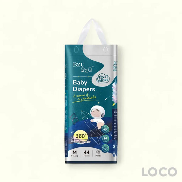 BzuBzu Velvet Breeze Baby Diapers Pants - M44