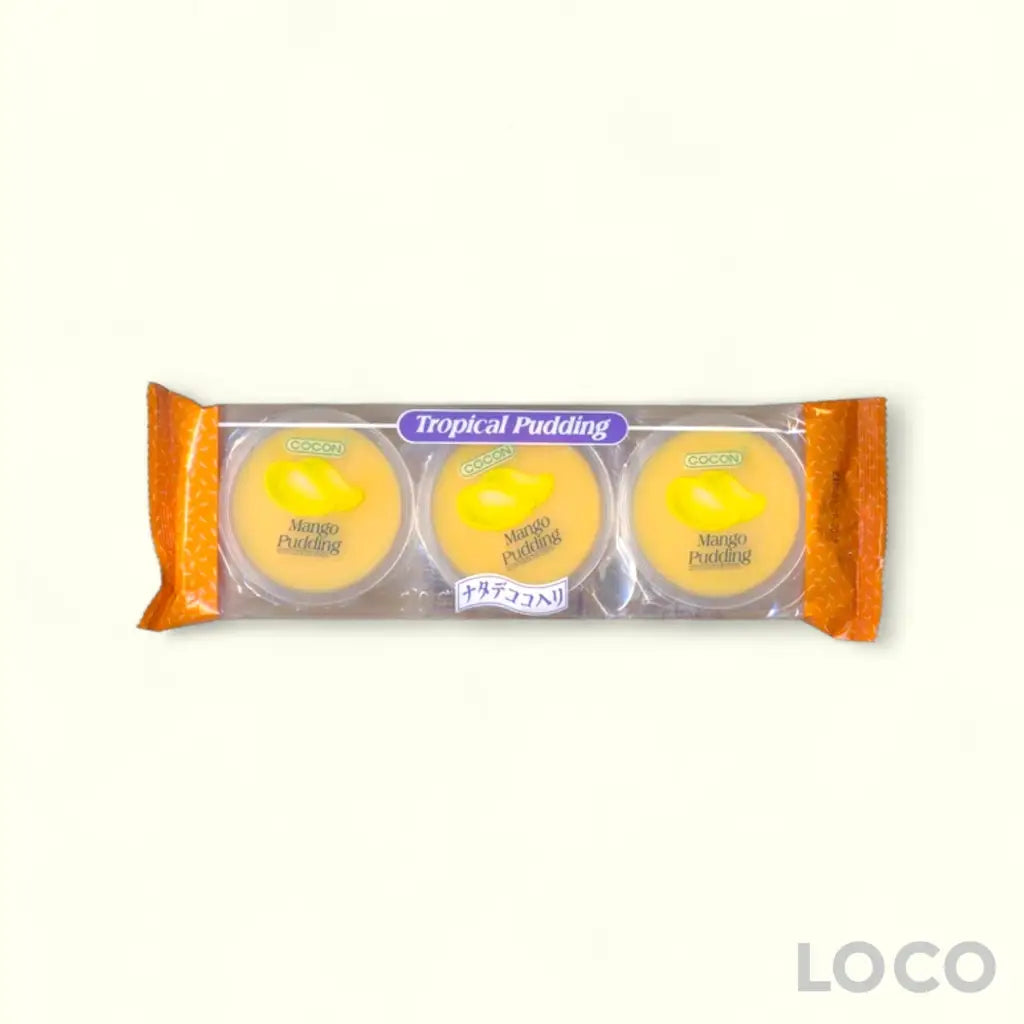 Cocon Pudding With Nata Decoco 80gx3s - Mango 80gx3
