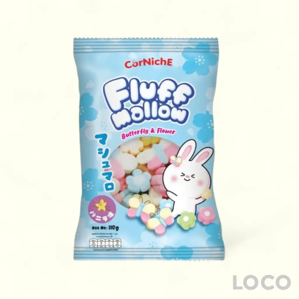 Corniche Fluffmallows 118g - Butterfly & Flower 118g