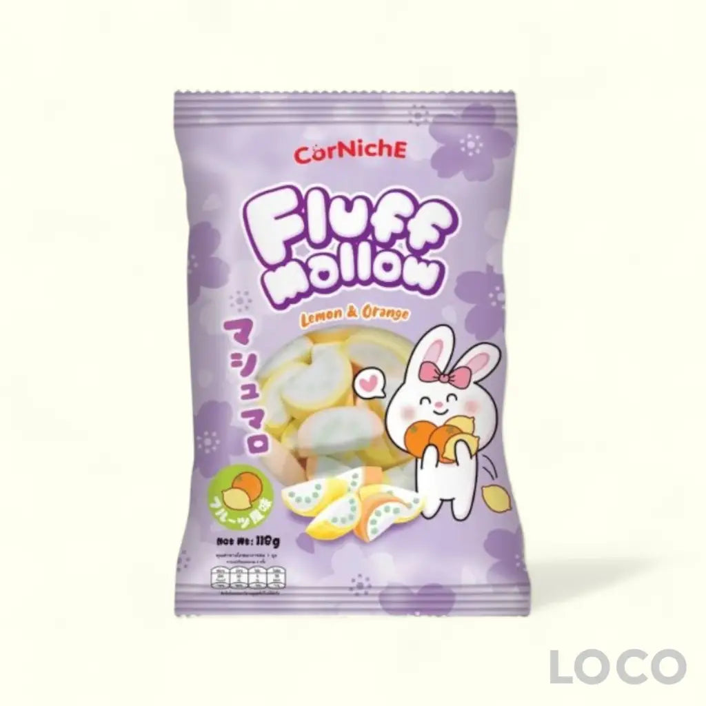 Corniche Fluffmallows 118g - Lemon & Orange 118g