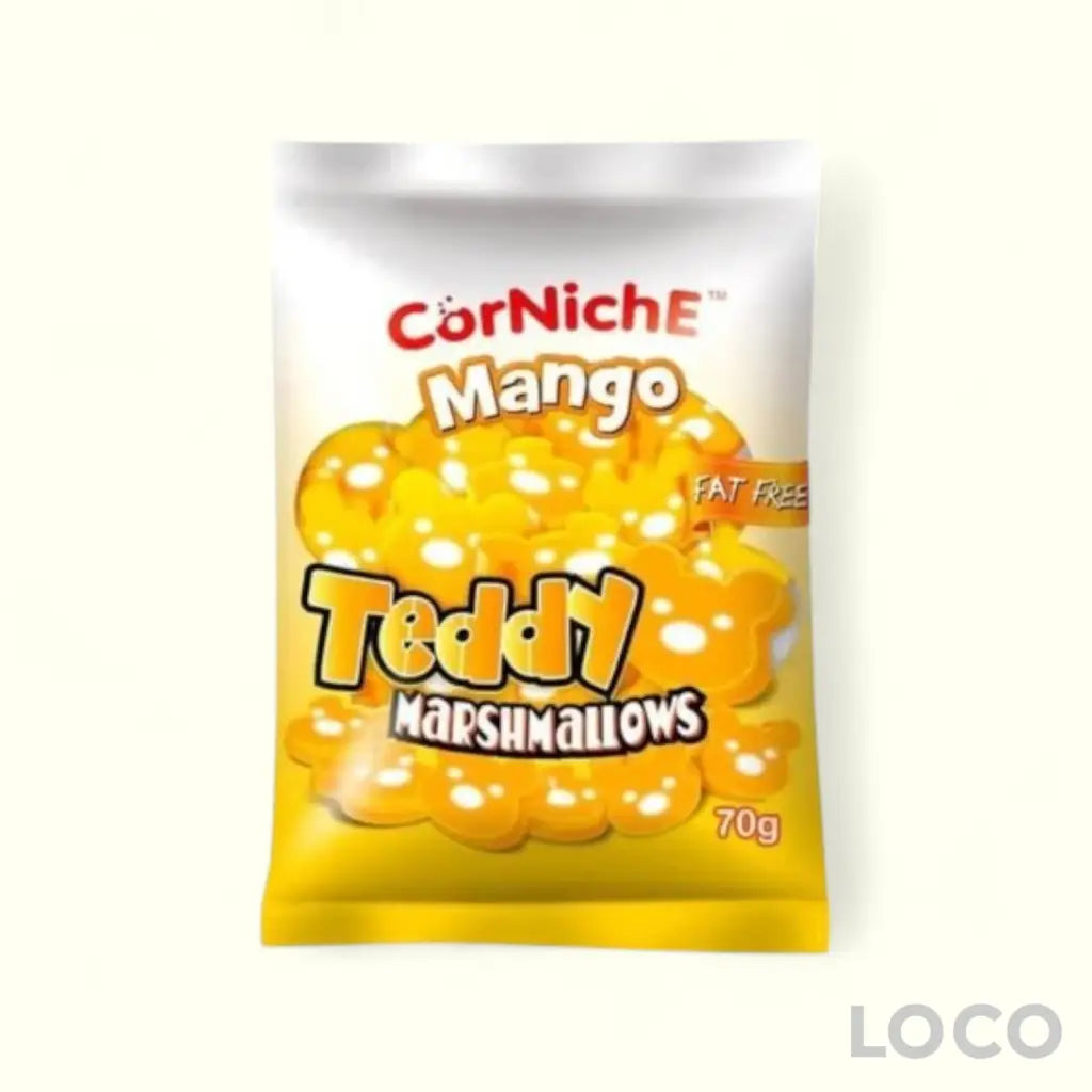 Corniche Marshmallows 70g - Teddy Mango 70g