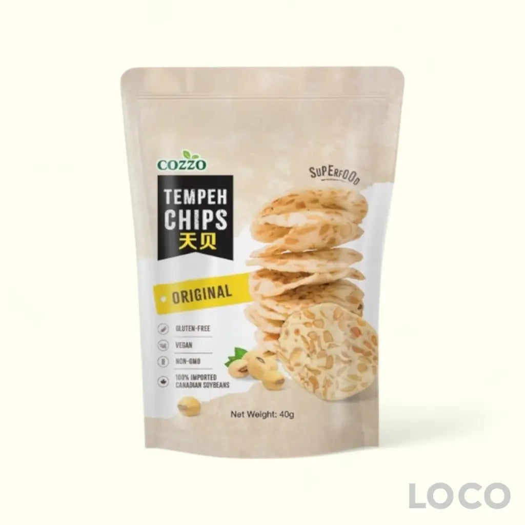 Cozzo Tempeh Chips 40g - Original 40g