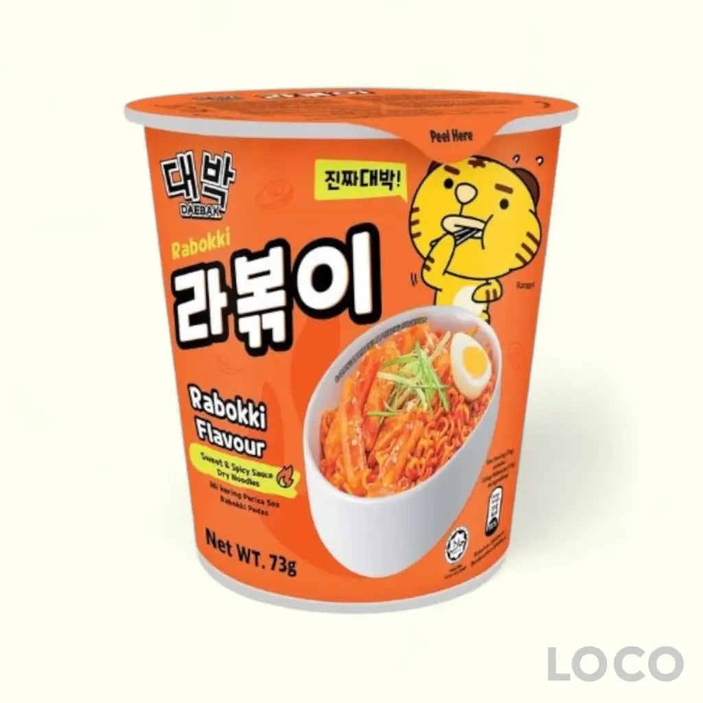 Daebak Cup Ramyeon - Rabokki 73g
