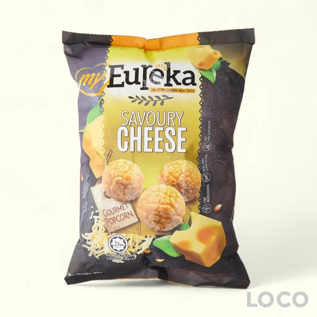 Eureka Popcorn 80G - Savoury Cheese