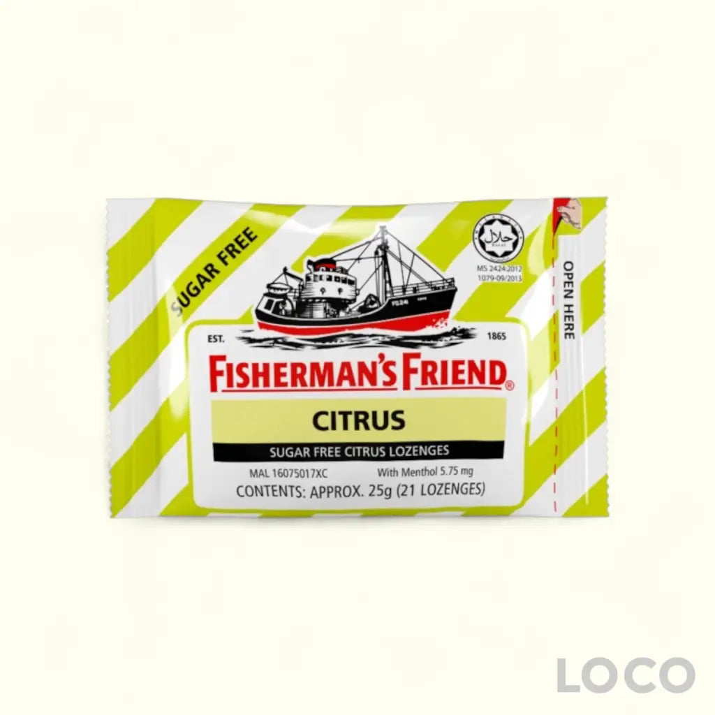 Fisherman Friend Lozenges 25G - Sugarfree Citrus