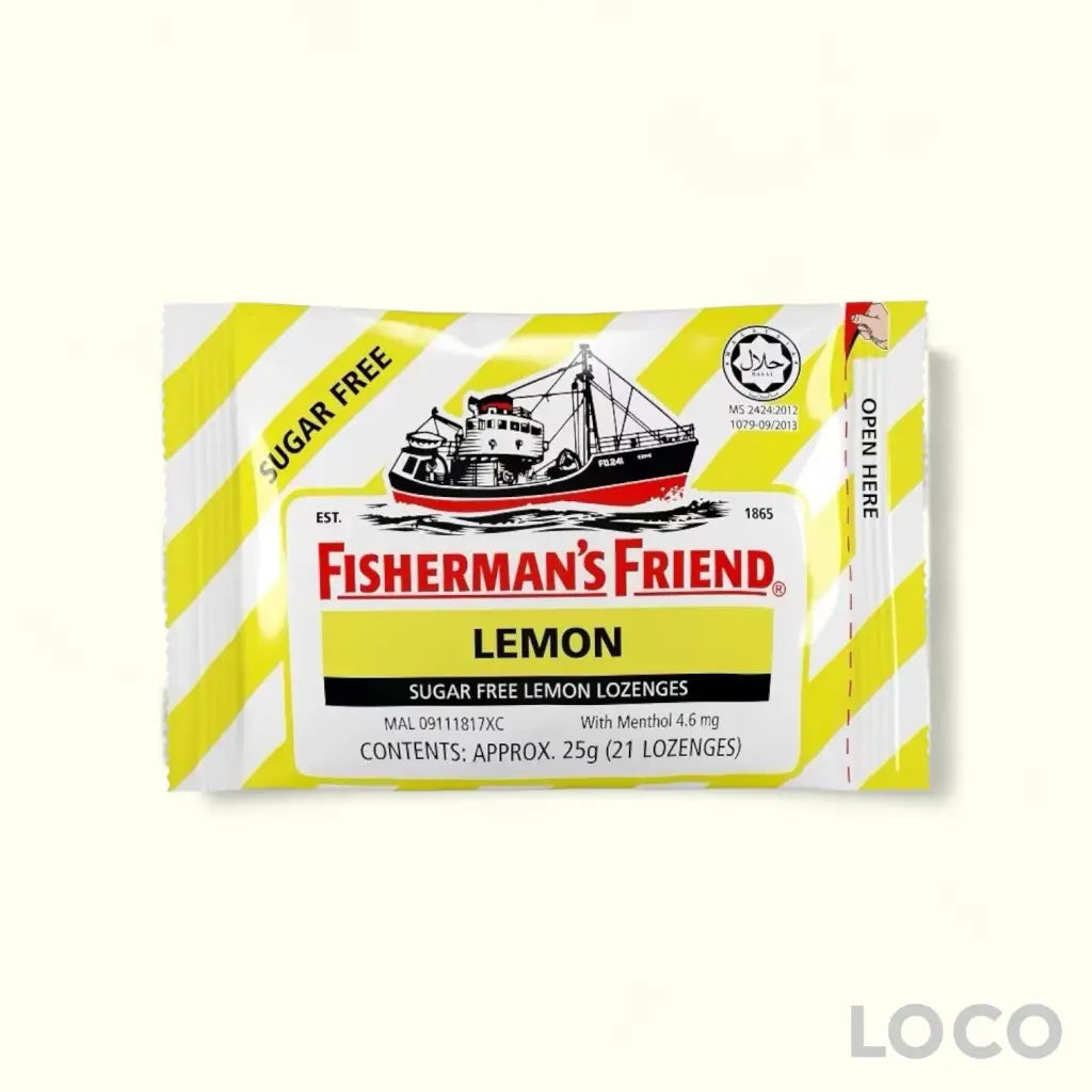 Fisherman Friend Lozenges 25G - Sugarfree Lemon