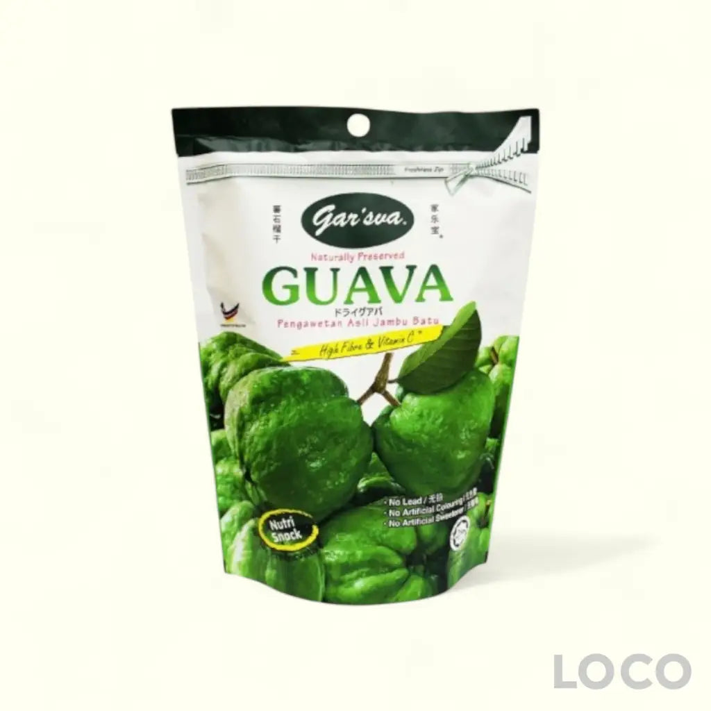 Gars Dried Guava Bag 120g