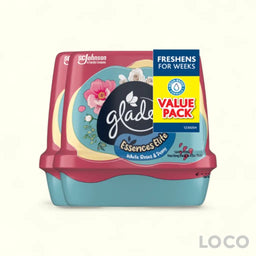 Glade Scented Gel Essence Elite Twin Pack 180GX2 - White