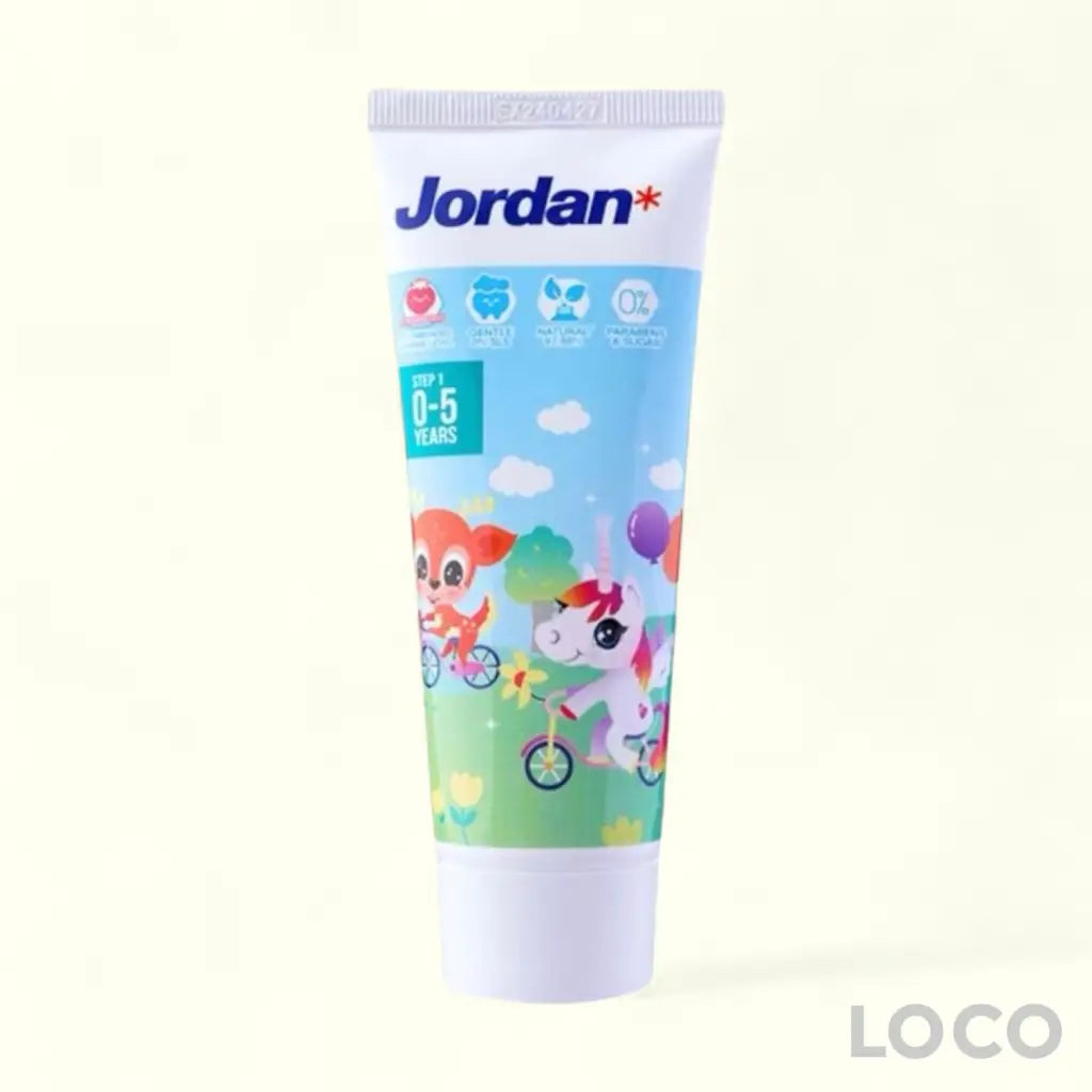Jordan Kids Toothpaste 75G - Step 1 0-5 years