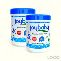 Joybaby Baby Wipes 200s x 2 Canister