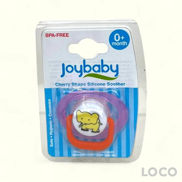 Joybaby Silicone Soother 0 + Cherry