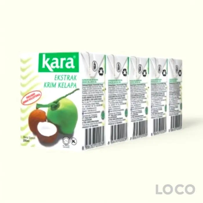 Kara Coconut Cream 5x200ml - Cooking Aids