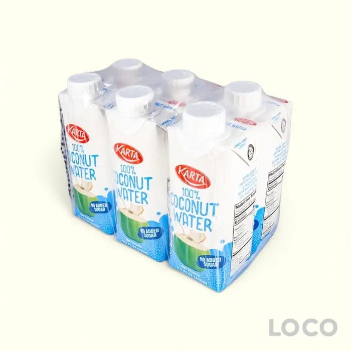 Karta 100% Coconut Water 6x330ml - Beverages