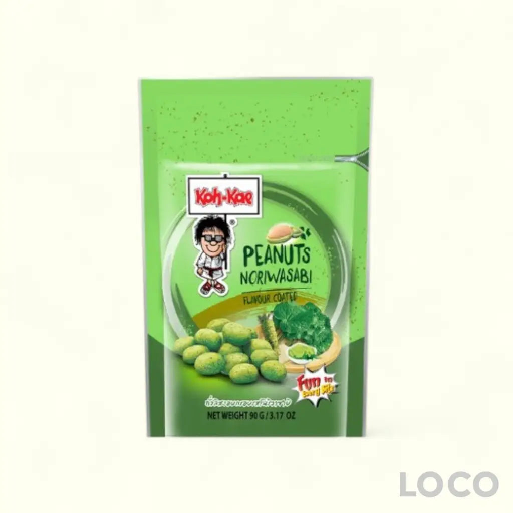 Koh-Kae Coated Peanut Pouch 90g - Wasabi
