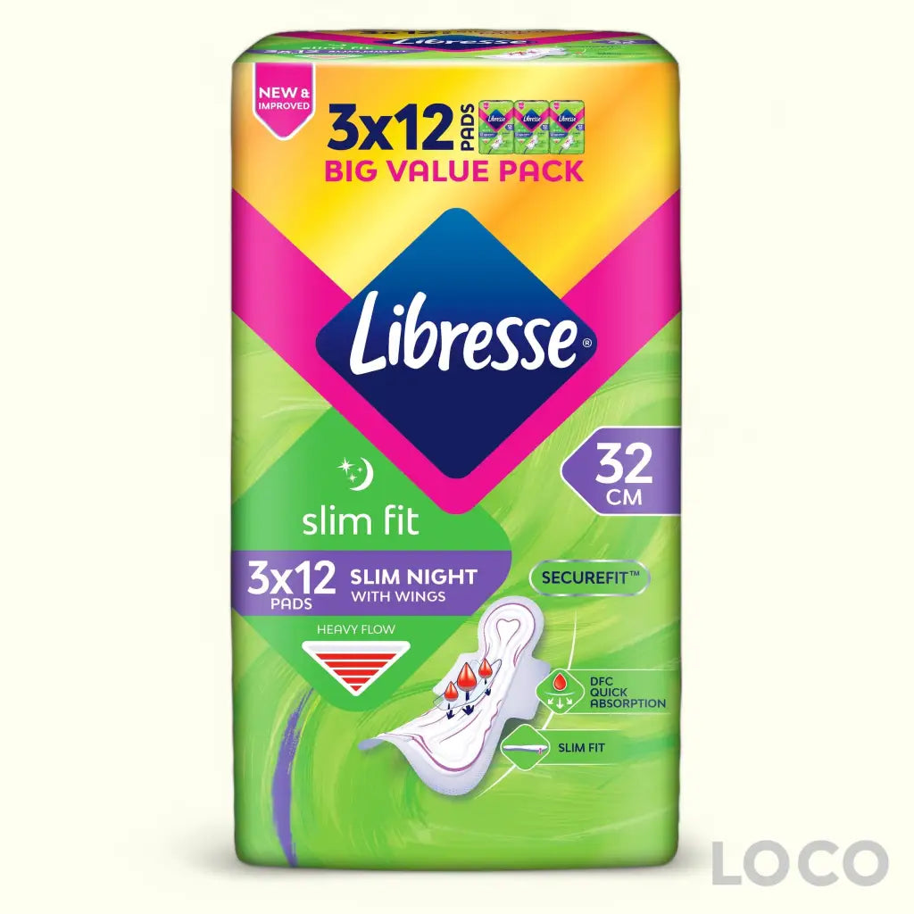 Libresse Unscented Feminine Pads Big Value Pack - Feminine