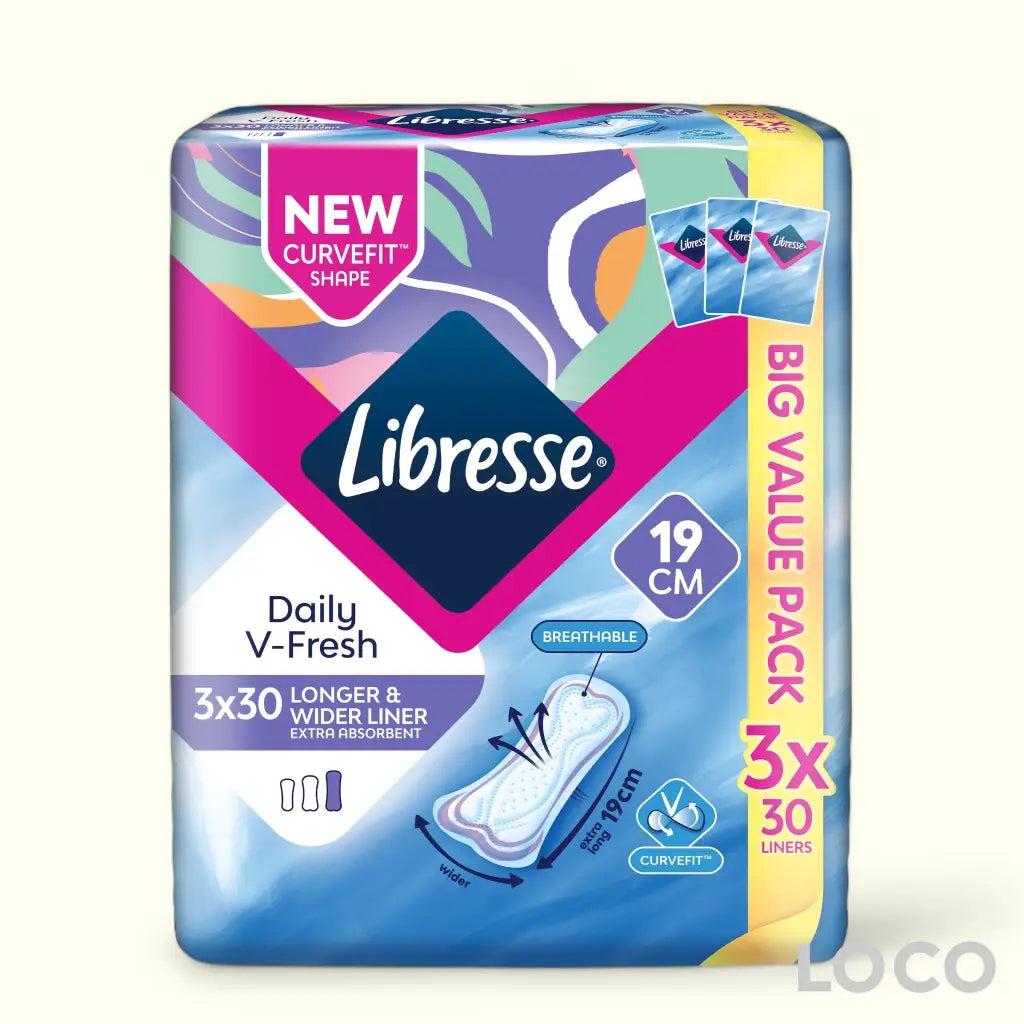 Libresse Unscented Feminine Pads Big Value Pack - LWSlimPL