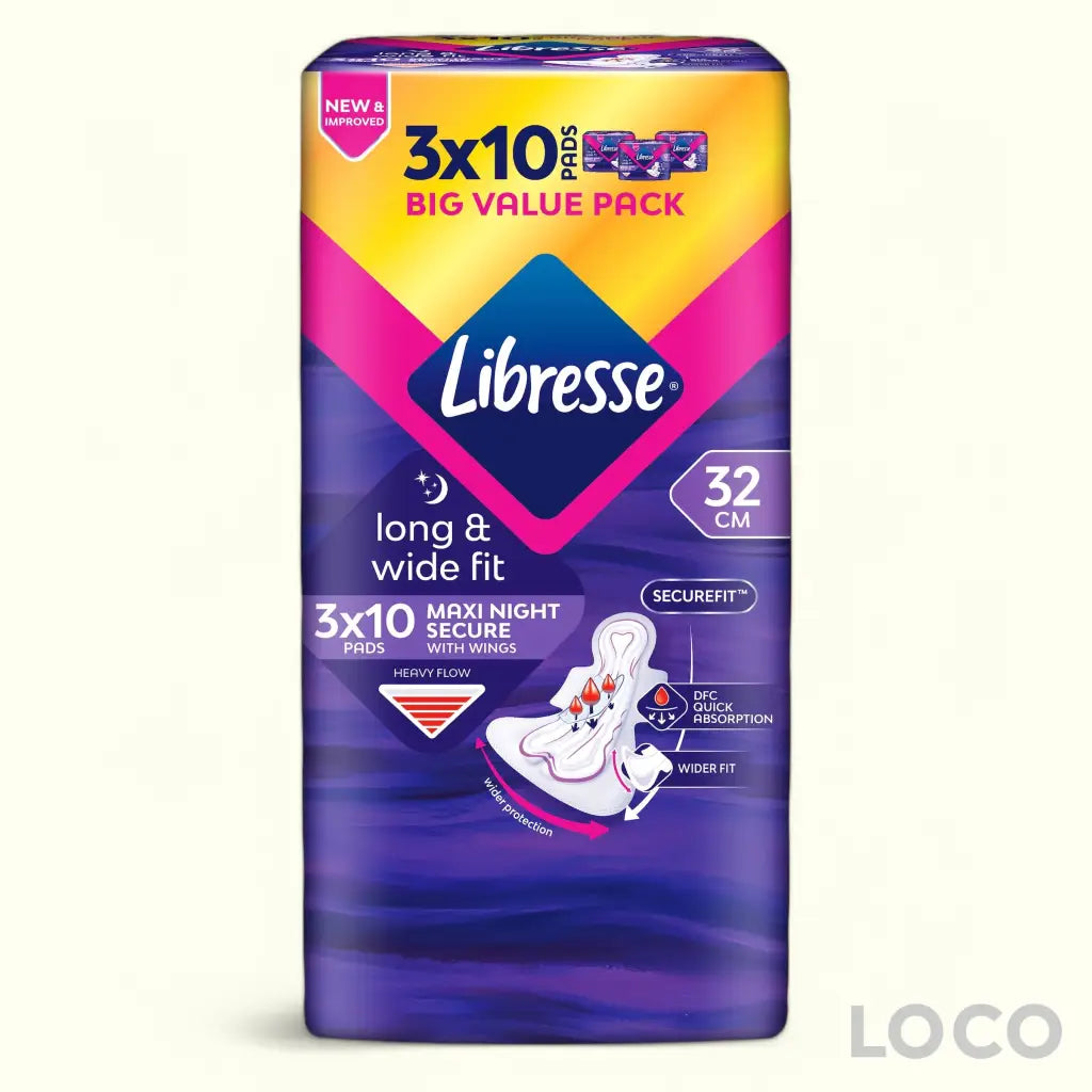 Libresse Unscented Feminine Pads Big Value Pack