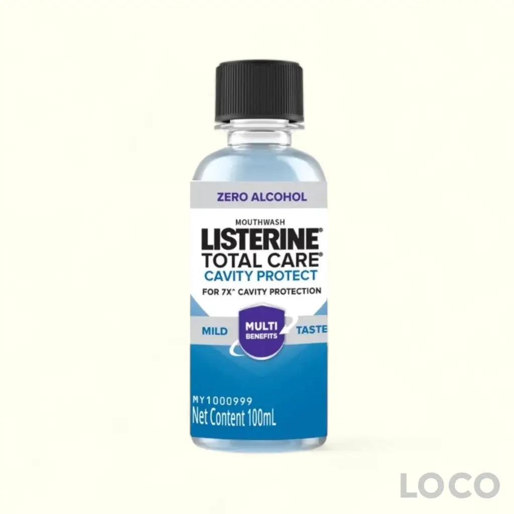 Listerine Mouthwash 100ml - Total Care Cavity Protect 100ml