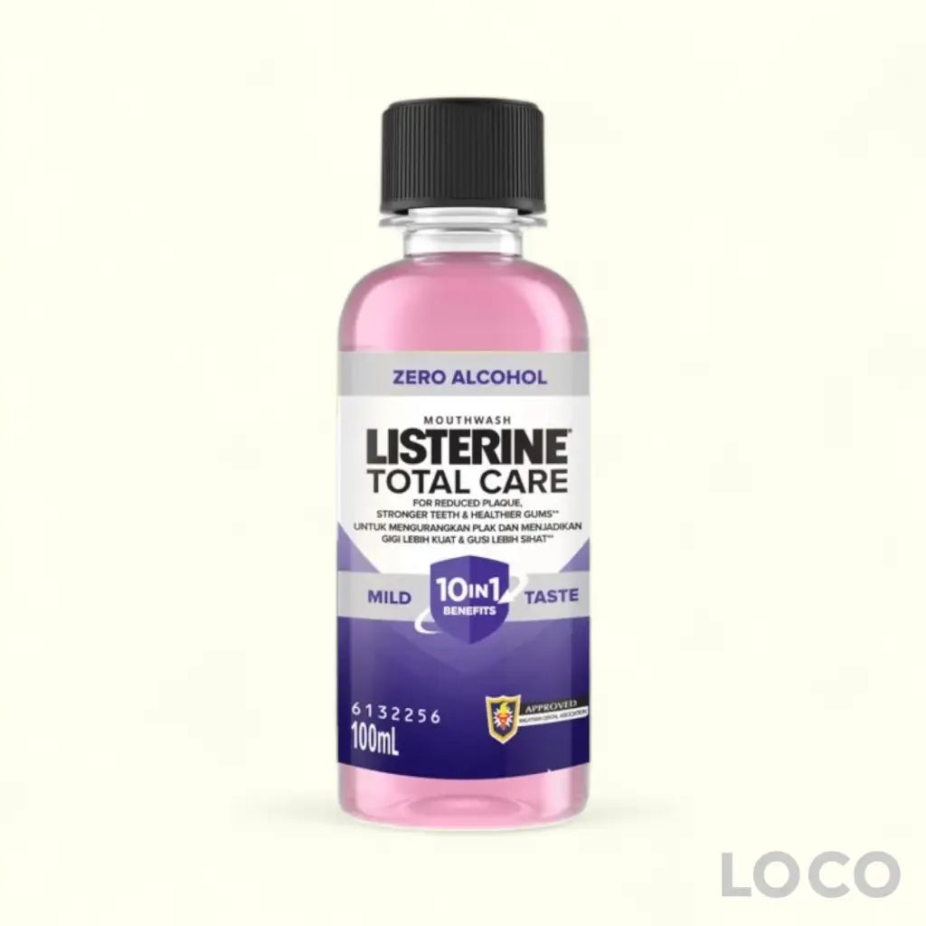 Listerine Mouthwash 100ml - Total Care Zero 100ml