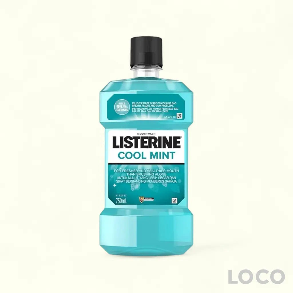 Listerine Mouthwash 750ml - Cool Mint 750ml