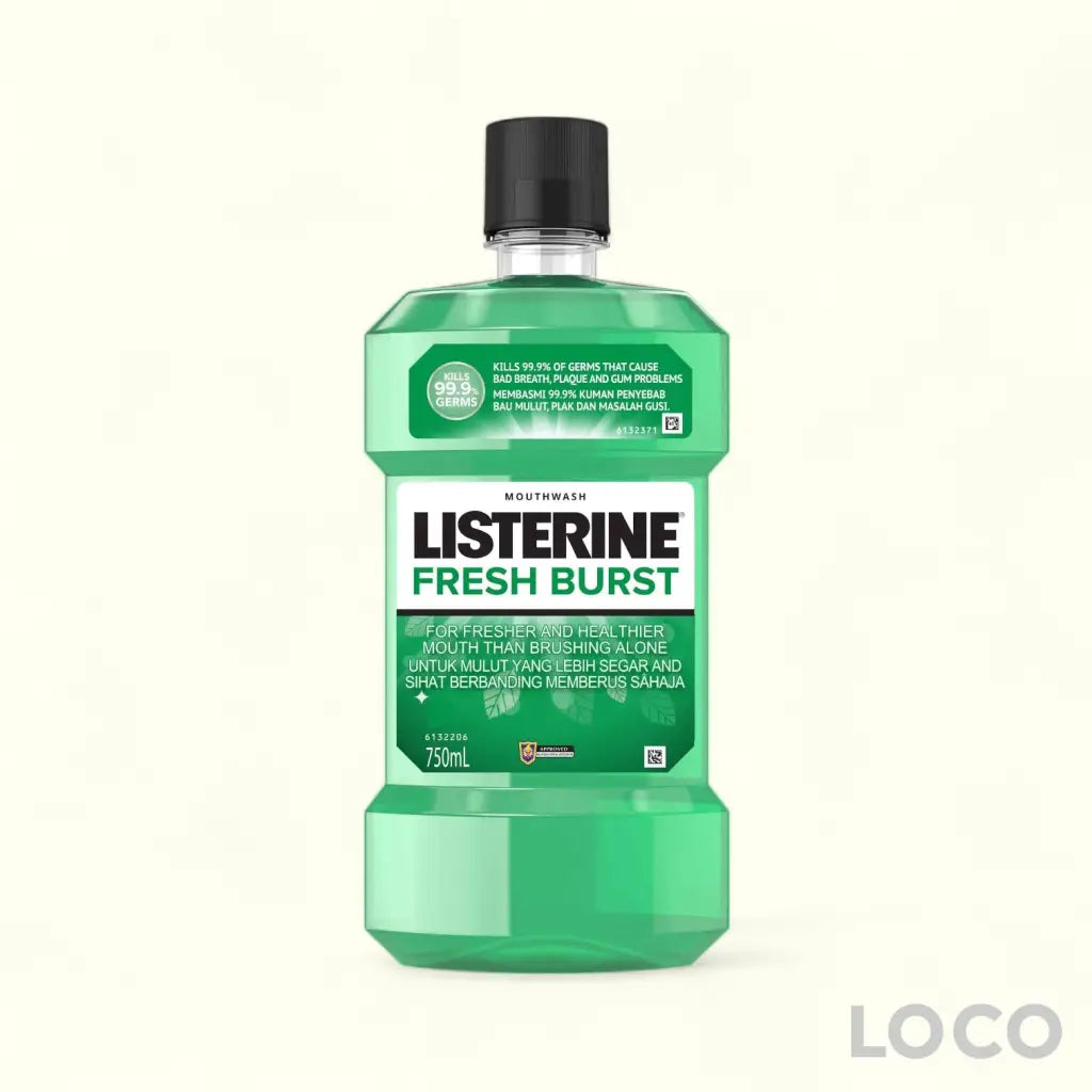 Listerine Mouthwash 750ml - Fresh Burst 750ml