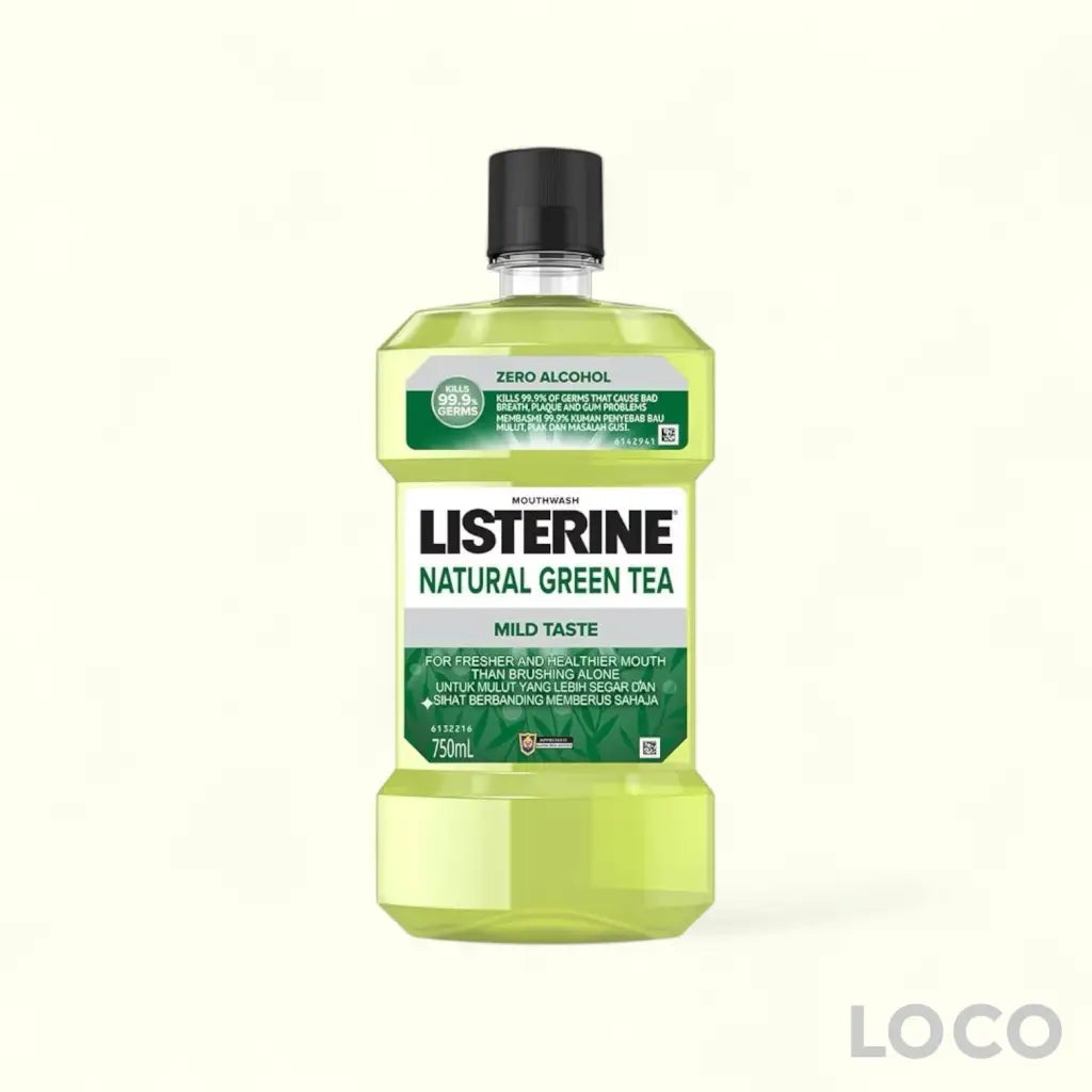 Listerine Mouthwash 750ml - Green Tea 750ml