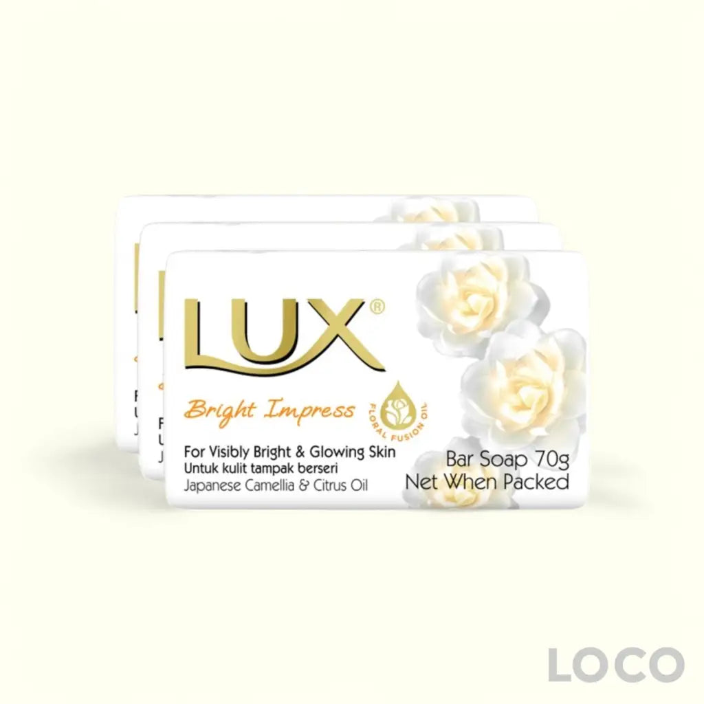 Lux Bar Soap 3x70g