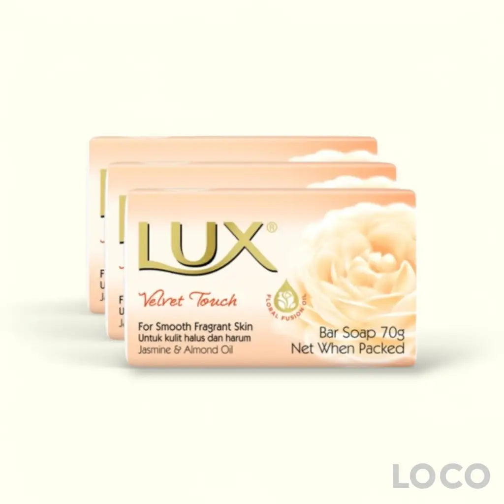 Lux Bar Soap 3x70g