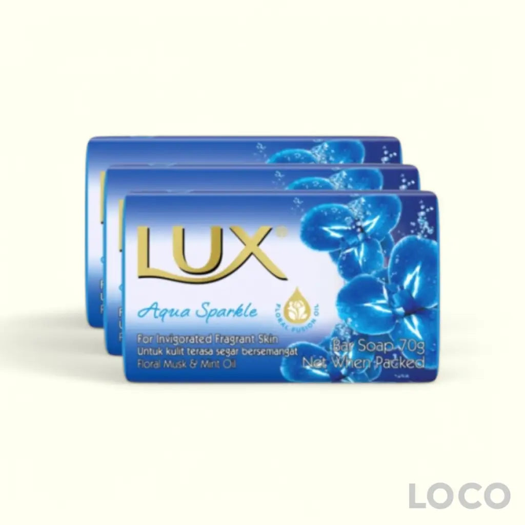 Lux Bar Soap 3x70g