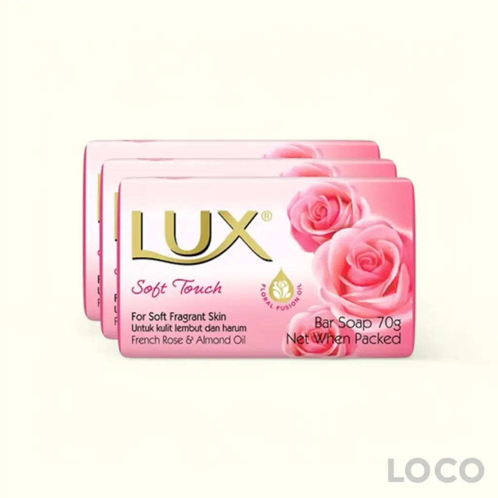 Lux Bar Soap 3x70g