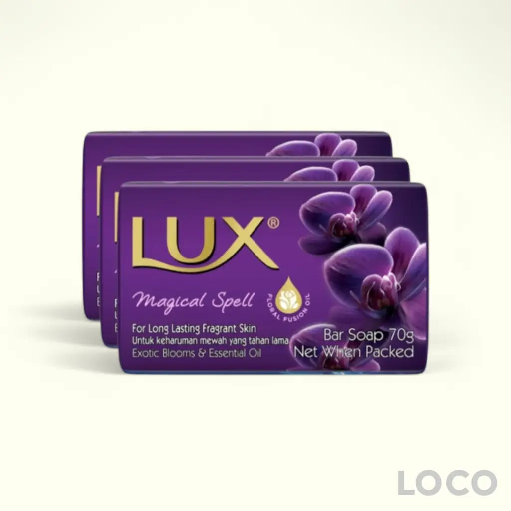 Lux Bar Soap 3x70g