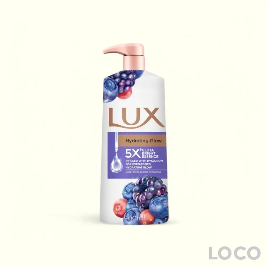 Lux Liquid Body Wash 900ml - Hydrating Glow (Mixed Berry)
