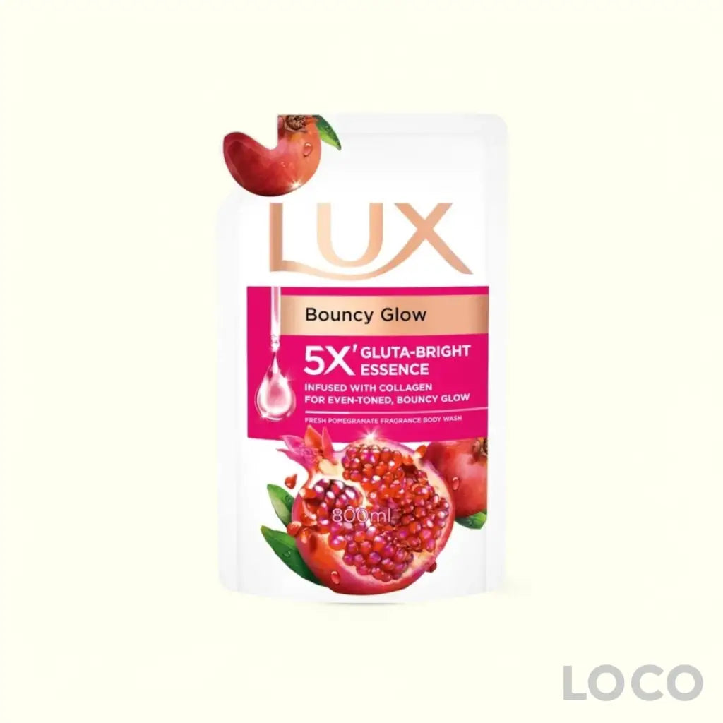 Lux Liquid Body Wash Refill 800ml - Dazzling Pomegranate