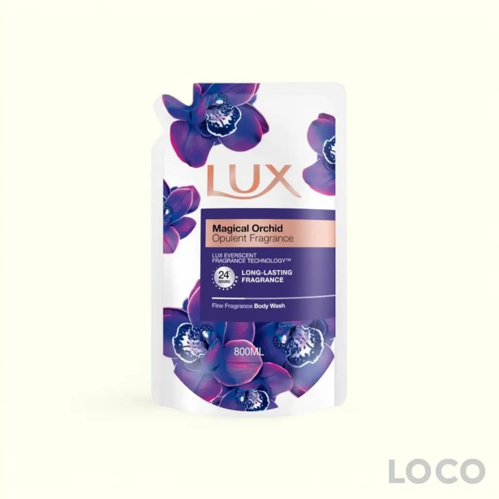 Lux Liquid Body Wash Refill 800ml - Magical Orchid 800ml