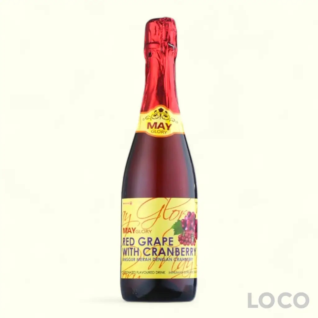May Sparkling Drinks 750ml - Red Grape With Cranberry 750ml
