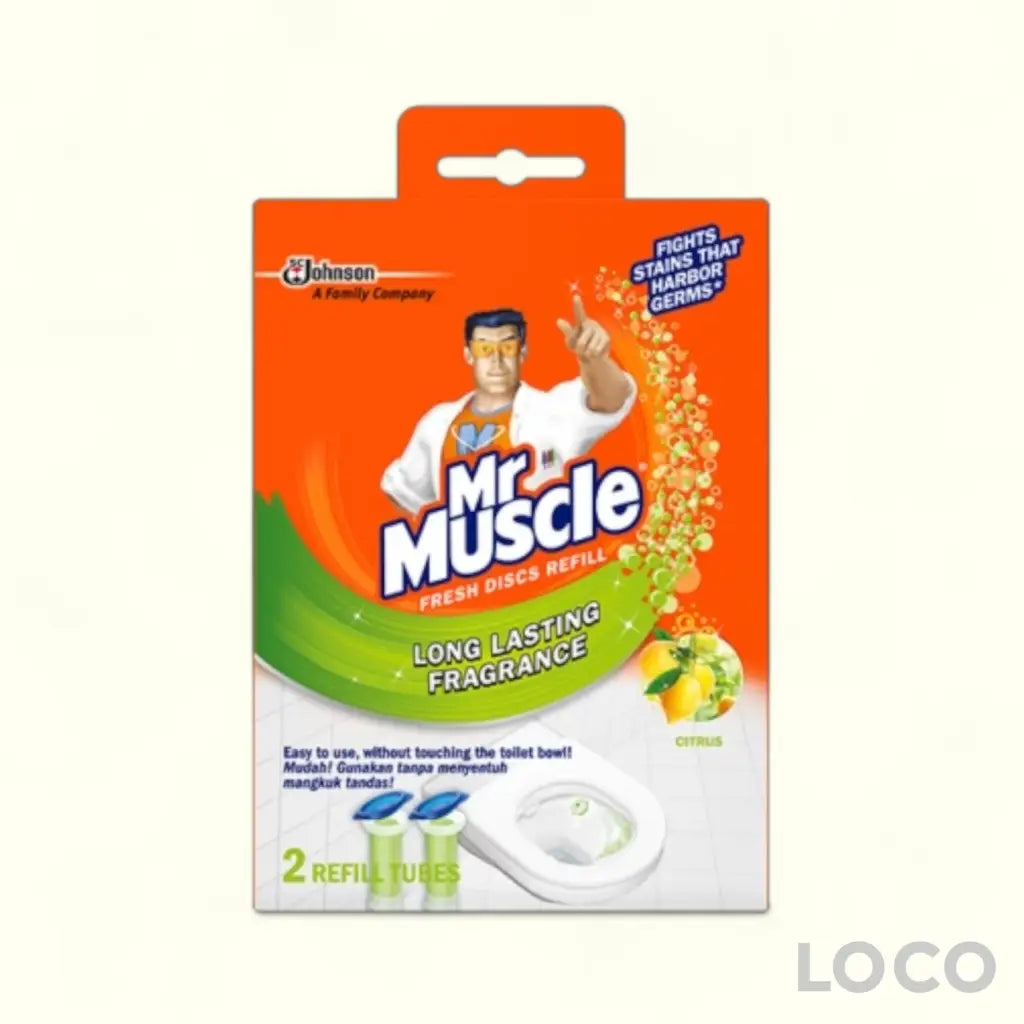 Mr Muscle Fresh Disc Refill 76G - Citrus