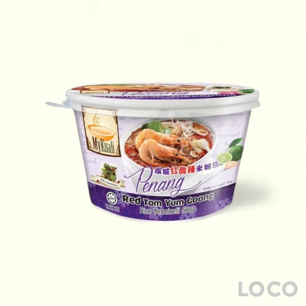 MyKuali Bowl Instant Bihun Soup - Red Tom Yum Goong 90g