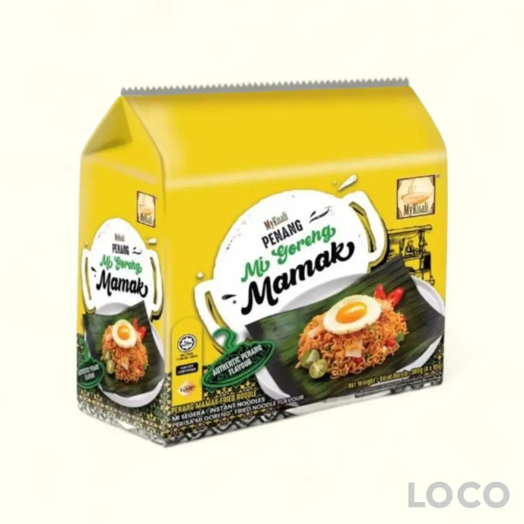 MyKuali Instant Noodle Pack of 4 - Mi Goreng Mamak 95gX4