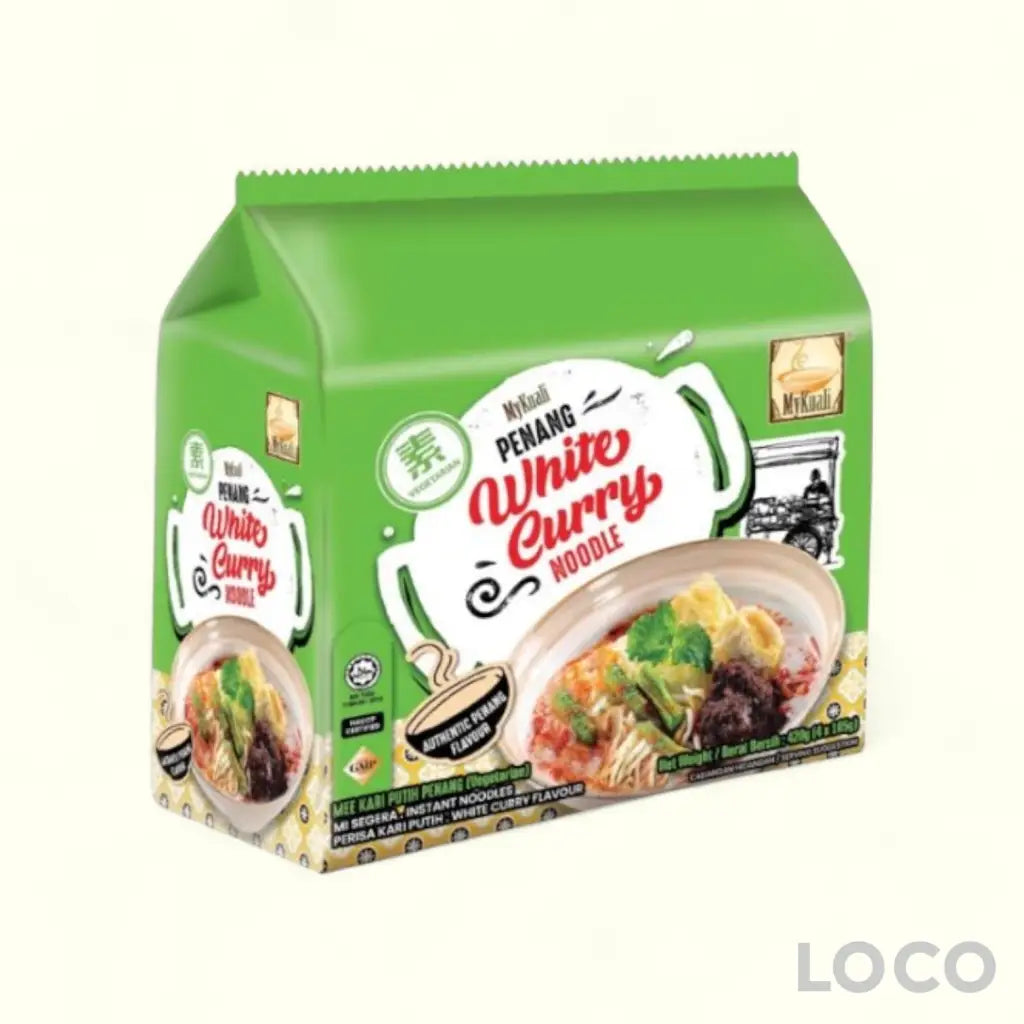 MyKuali Instant Noodle Pack of 4 - White Curry Vegetarian