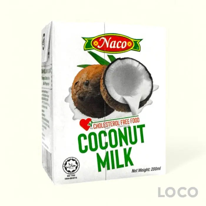 Naco Coconut Milk 200ml - Cooking Aids